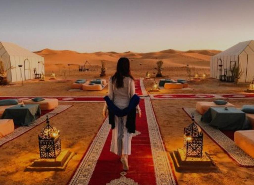 Sahara Luxury Tented Camp 梅尔祖卡 外观 照片