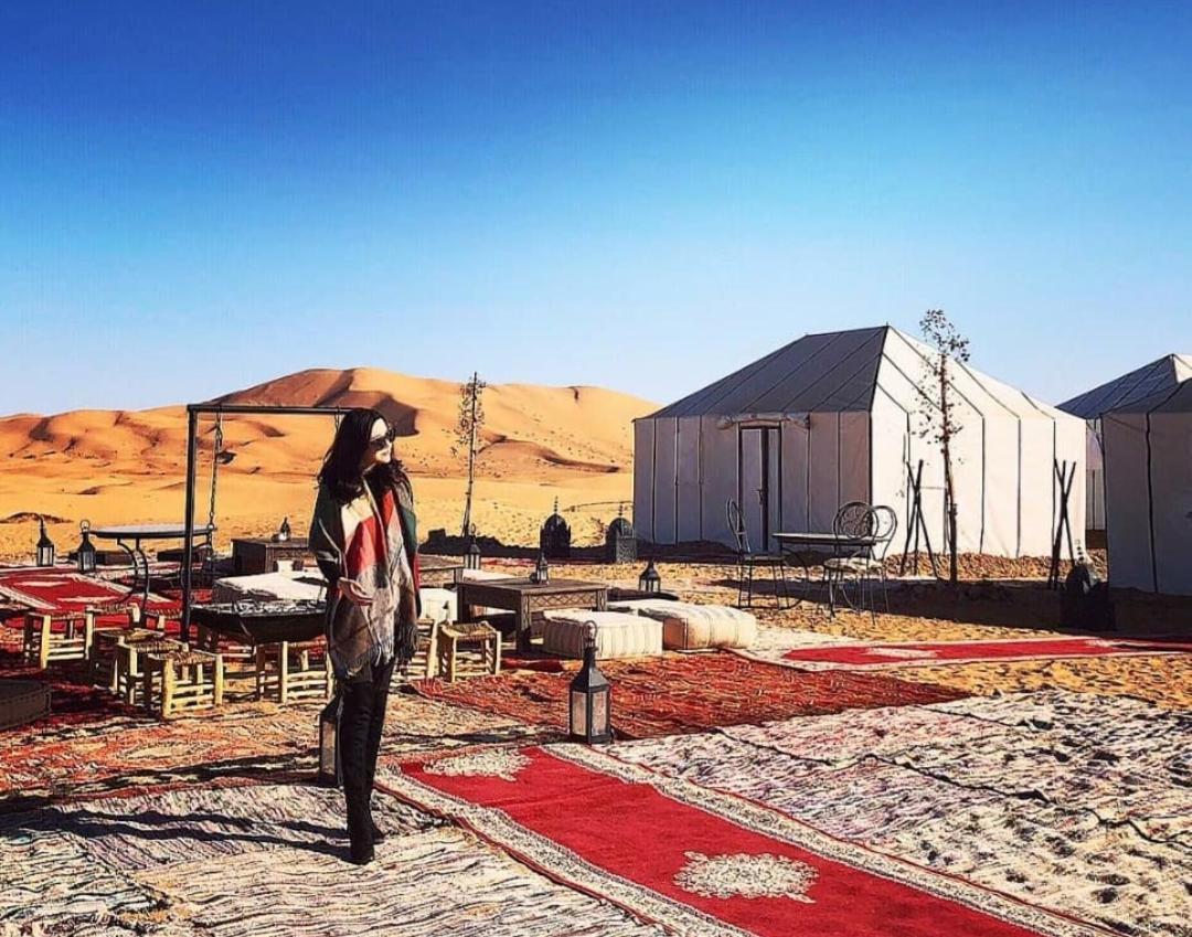 Sahara Luxury Tented Camp 梅尔祖卡 外观 照片